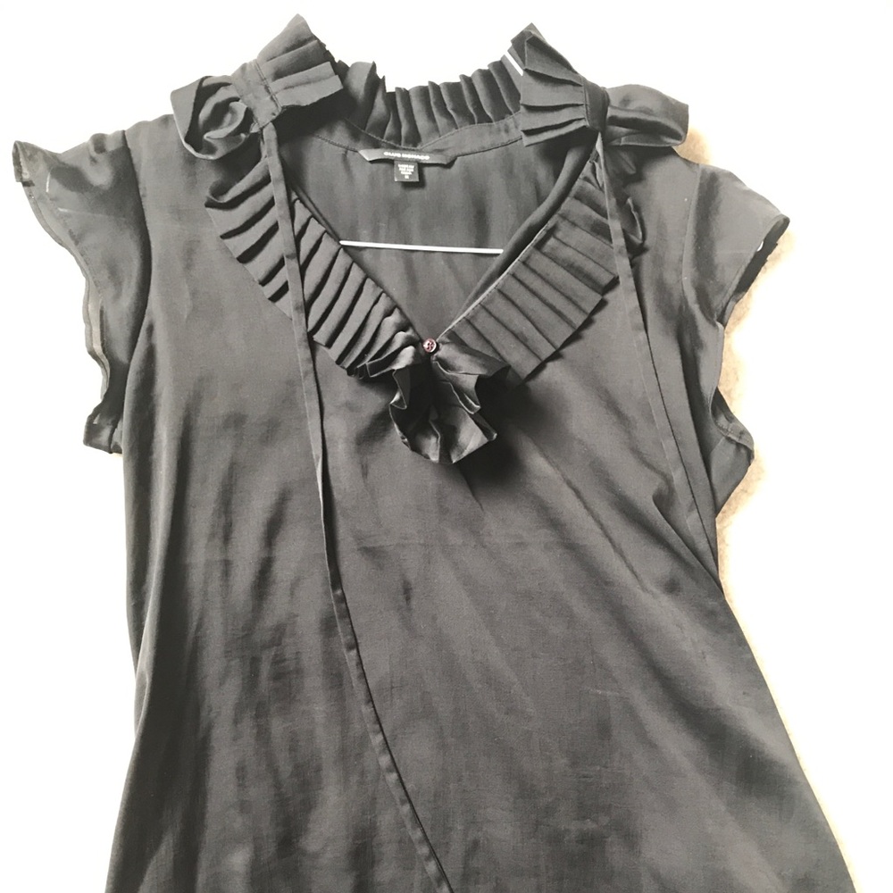 Club Monaco Ruffled Blouse